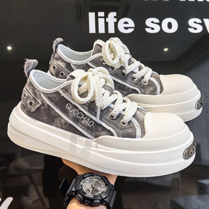 22 new spring children open smile canvas shoes youth student leisure sports board shoes