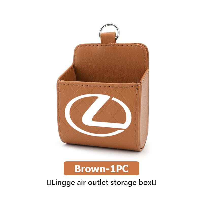 

Car Air Outlet Storage Box Phone Lipstick Lighter Organizer For Lexus IS350 ES350 IS250 IS460 IS220h IS300 LX570 UX250h