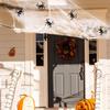 ABS With Glowing Eyes Creepy Atmosphere Decoration Halloween Spider Skull