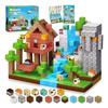 My Cube World Magnetic Building Blocks - Primeval Forest Set