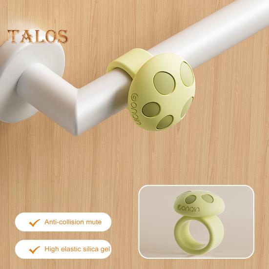 1/3 buc ciupercă ușă mâner bara de protecție inel silicon ușă opritor perete protector ușă buton mâner anti-coliziune inel ușă manetă tampon bara de protecție