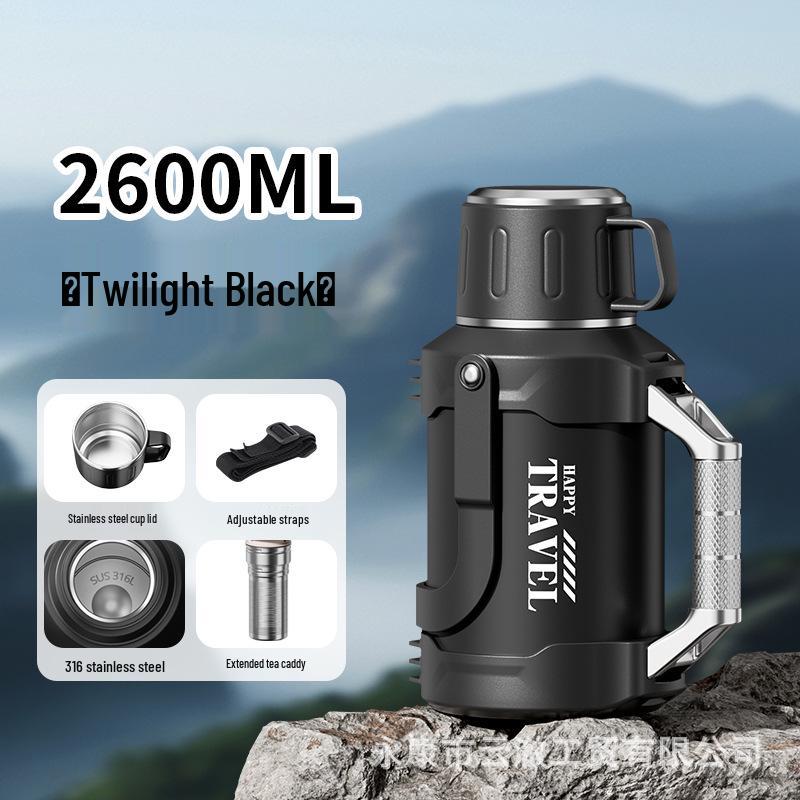 Large Capacity 316 Stainless Steel Thermos Cup - Insulated Travel Bottle for Men and Women