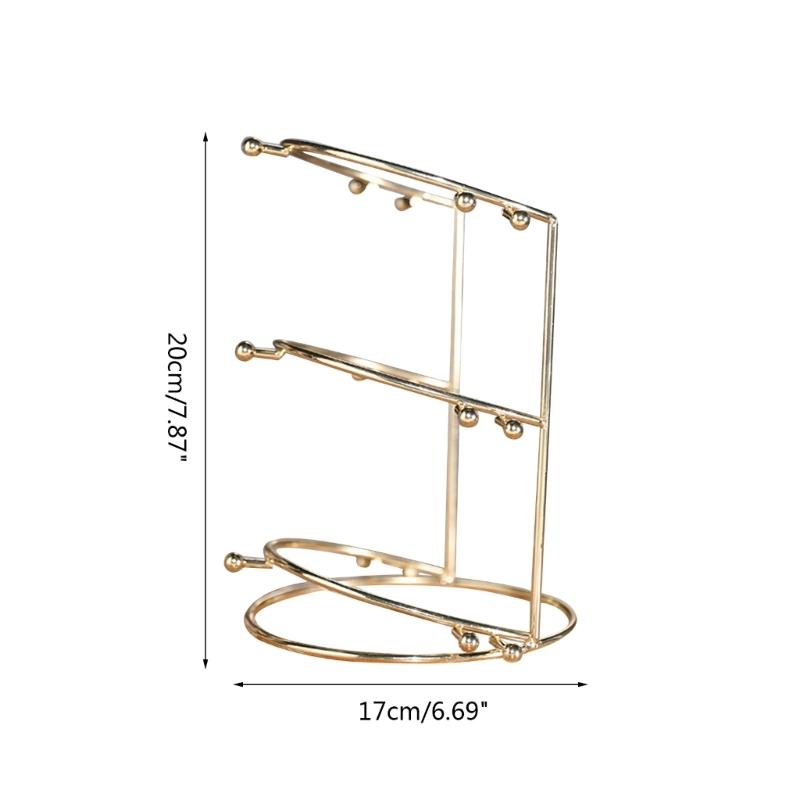 Queen Crown and Tiaras Display Stand Princess Crown Holder Crystal Headbands Organizer Can Storage 3 Bridal Tiara Crown