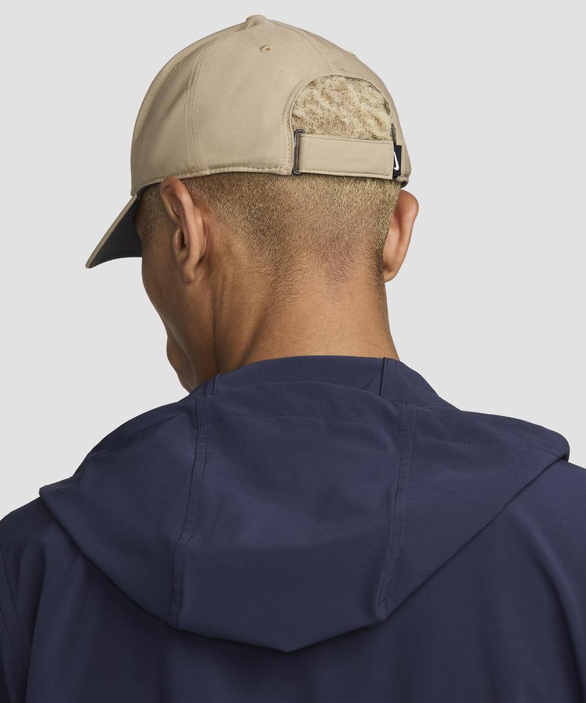 NIKE Dri-Fit Club Structure Swoosh Cap - Khaki:White / Fb5625-247
