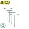 1-16PCS Plastic Plant Support Pile Frame Greenhouse Arrangement Semicircle Fixed Rod Indoor Flower Plant Vine Climbing Bracket