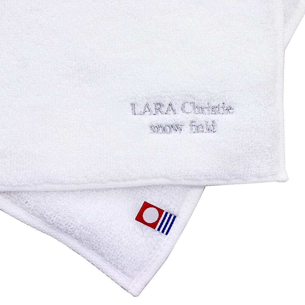 Lala Christie Imabari Snow Field Handkerchief Towel and Hand Cream Gift Set (lg-0001)