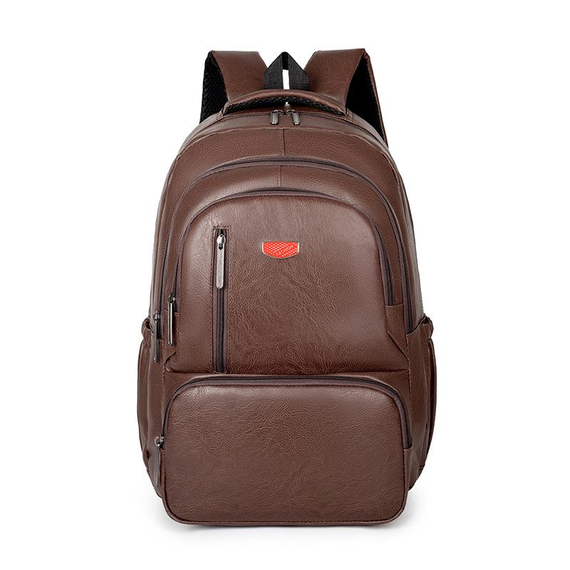 TS JYL laptop bag,2025 Large Backpack Waterproof Solid Color Student Travel Business Bag