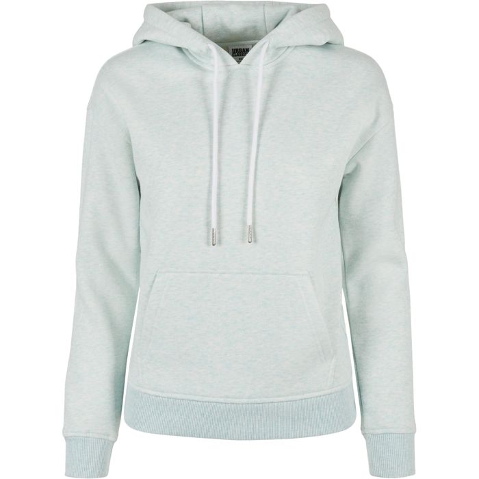 Sweatshirt À Capuche - Urban Classics - Femme - Gris - Manches Longues - Poche Kangourou