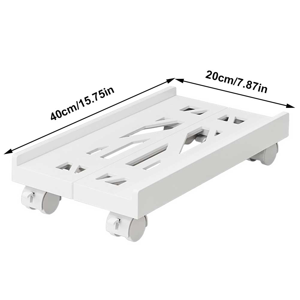 Computer-Turm-Ständer Verstellbarer mobiler CPU-Ständer CPU-Halter PC-Turm-Ständer mit 4 Rollen Computer-Bodenständer