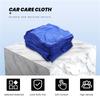 Precise 100Pcs Absorbent Microfiber Towel Car Care Home Kitchen Washing Clean Wash Cloth Towel Blue
