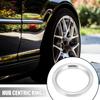 X AUTOHAUX 4pcs OD 83.1mm To ID 66.1mm Aluminium Alloy Car Hub Centric Rings Wheel Bore Center Spacer
