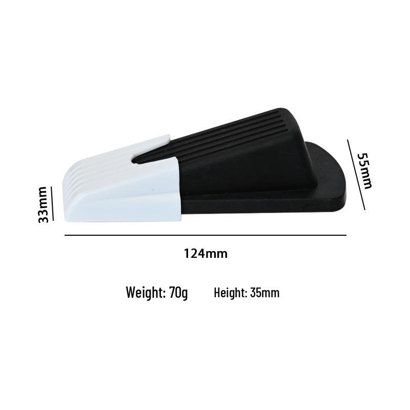 Windproof Anti-Collision Door Stopper and Holder with Storage Box