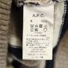 A.P.C. Border Pattern Long sleeve knit M Gurege Men's Used