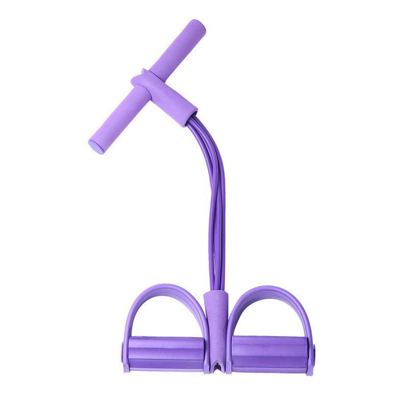 Sit-up Assist Resistance Band: Pilates & Yoga Slimming Abdominal Exercise Tool