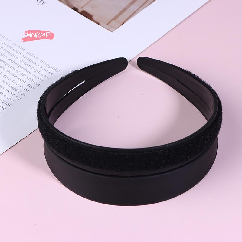 1Pc Black Fluffy Bump-it Up Headband Women's Decorative Hair Clip Hair Band Accessory Lady's Stylish Hair Clip with Plush Finish