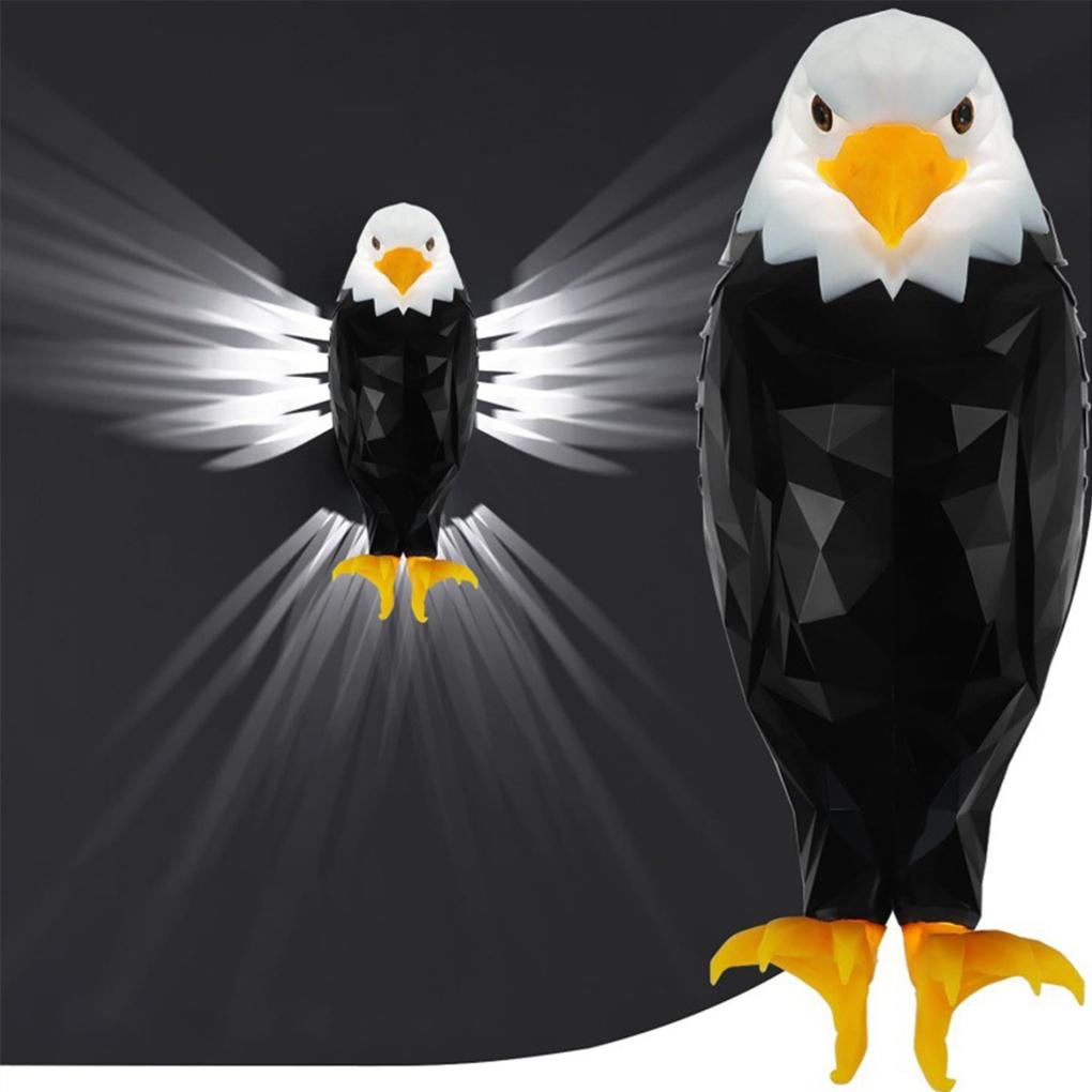 ABS American Eagle Night Light Durable And Wear-resistant Aplique Da Parete Bedroom Interior Light