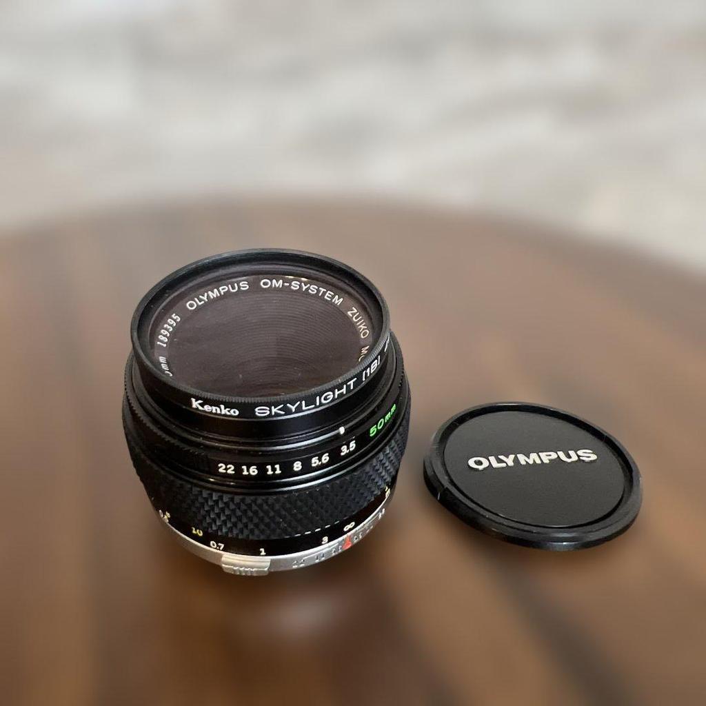 Used OLYMPUS ZUIKO MC AUTO-MACRO 50mm Old Lens