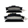 Mazda 2 MX-5 Miata 18-LED License Plate Lights (2pcs) - Black