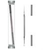Professional Facial Milia Removal and Whitehead Extractor & Lancet - Double Ended Circle Loop & Sharp Needle Pimple Popper Tool - 2-in-1 Blackhead &