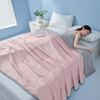 Solid Cool Feeling Summer Duvet Soft Breathable Quilt Instant Cooling Ice Silk Blanket Natural Coolness Air Condition Comforter