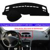 For Peugeot 308 308SW 308GTI T7 2007 - 2013 Car Inner Dashboard Cover Auto Dash Mat Carpet Sun Shade Dashmat Rug Cushion 2012