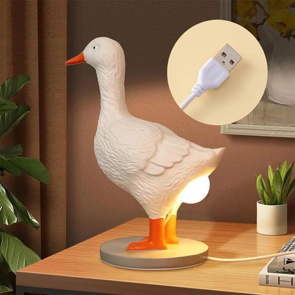 Desk Egg Lamp Funny Egg Resin Night Light Lifelike Table Lamp With USB Birthday Gifts (Desk )