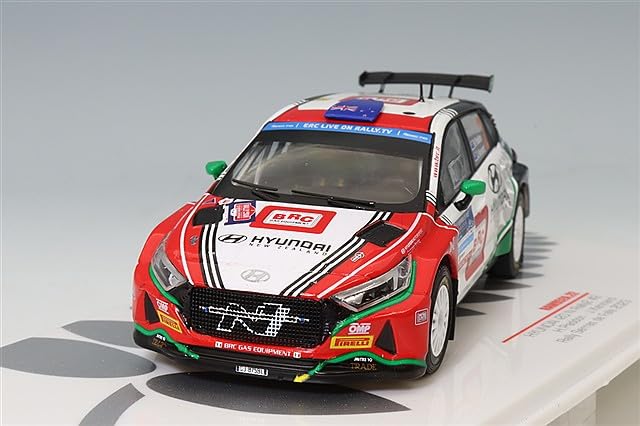 

IXO Hyundai i20 N Rally2 2023 Rally Serras de Fafe Winner Kennard 1/43 #2 H. Paddon/J. (European Champion)