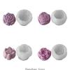 Elegant DIY Flower Silicone Ornament Mold Stylish Floral Silicone Mold for Crafting and Creative Projects