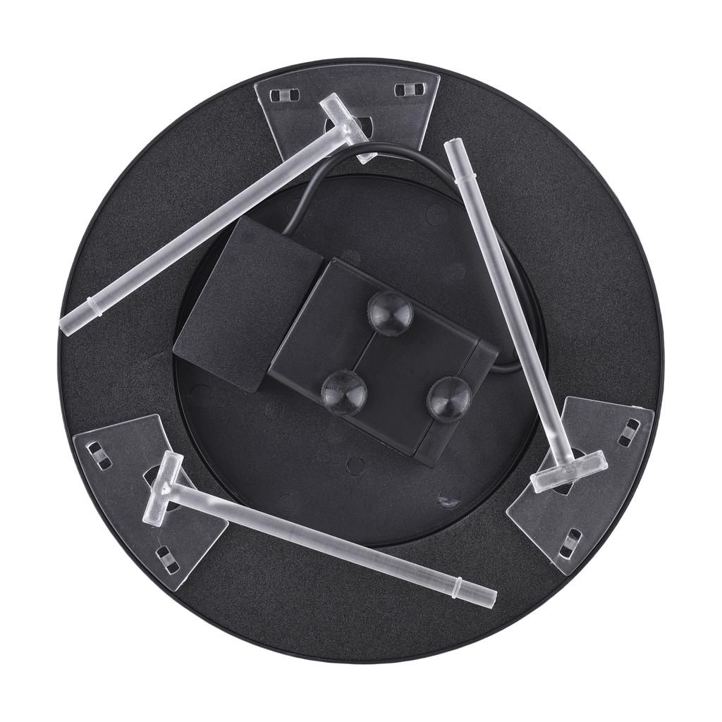 Ulepszona pompa fontanny solarnej Panel szklany Regulowana wysokość do kąpieli dla ptaków Ogród Basen Staw 16cm/6.3in