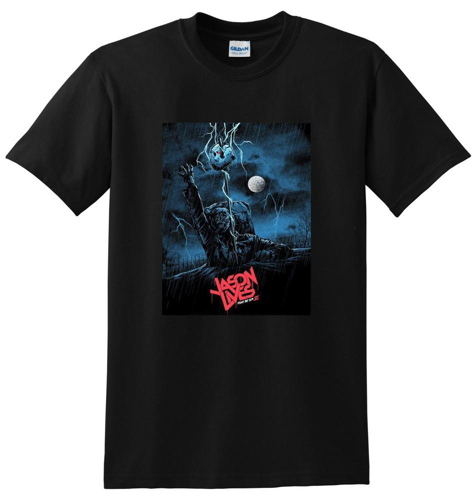 FRIDAY THE 13TH PART VI JASON LIVES T SHIRT bluray dvd cover S-5XL Unisex T-Shirt S
