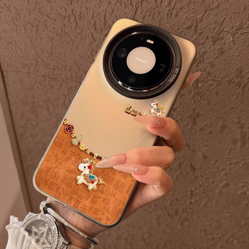 Applicable to Huawei mate80promax mobile phone case cute non-collision HUAWEImate70 dirt-resistant fireworks kt cat