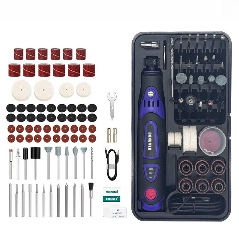 3.6V Electric Grinder Engraving Machine Handheld Polishing Tool Jade Carving Electric Mini Drill Set