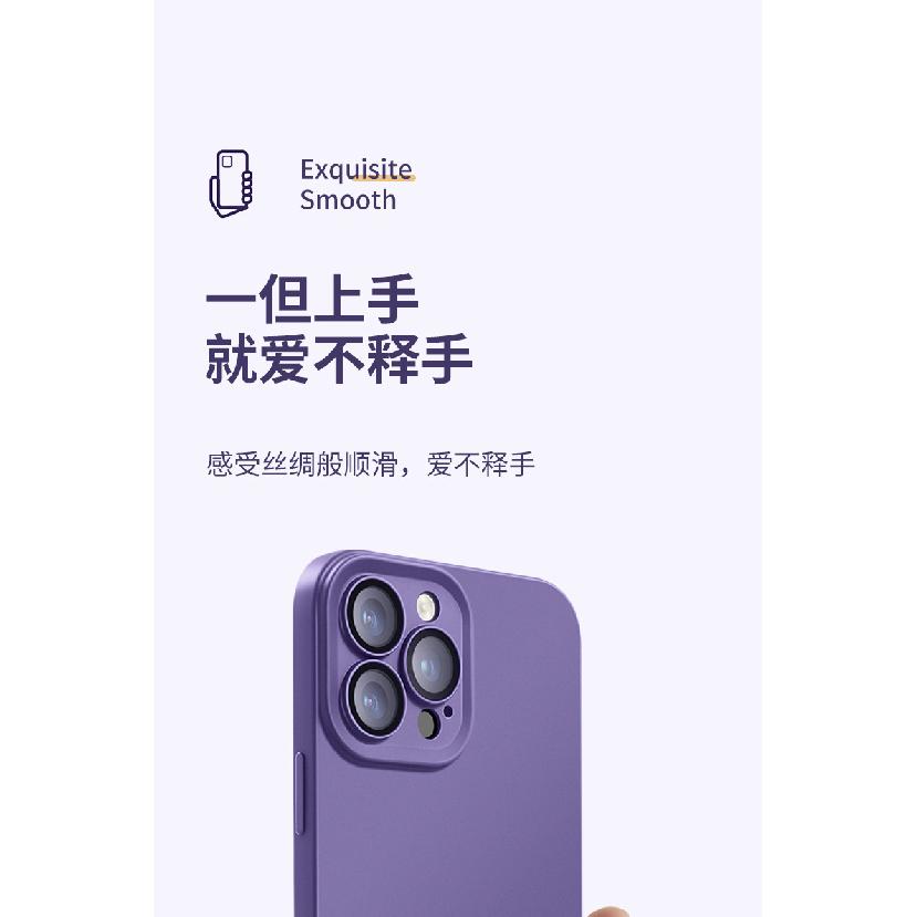 Lens Protector Suitable for Apple 16 Pro Max Phone Case, iPhone 15 Anti-drop, 14 Silicone Solid Color, 13 Soft Case