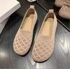 Summer Women's Shoes Fashion Mesh Hollowed Out Breathable Soft Sole Anti-slip Casual Flat Sole Shoes for Women
