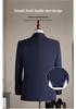 Luxury Men's Custom Suit Set - Tencel Cotton Wool Blend, Fine Twill Fabric, Business Formal Wear.