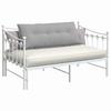 Back Cushion Cloud Grey 120 x 19 x 50 cm Fabric