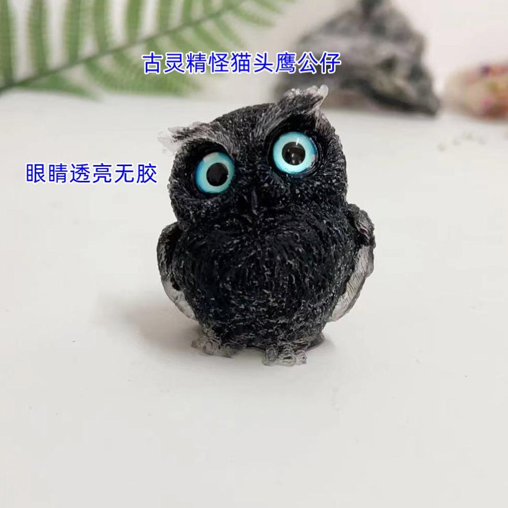 Cute Owl Crystal Gravel Home Ornaments Handicrafts Decorative Gifts Home Ornaments