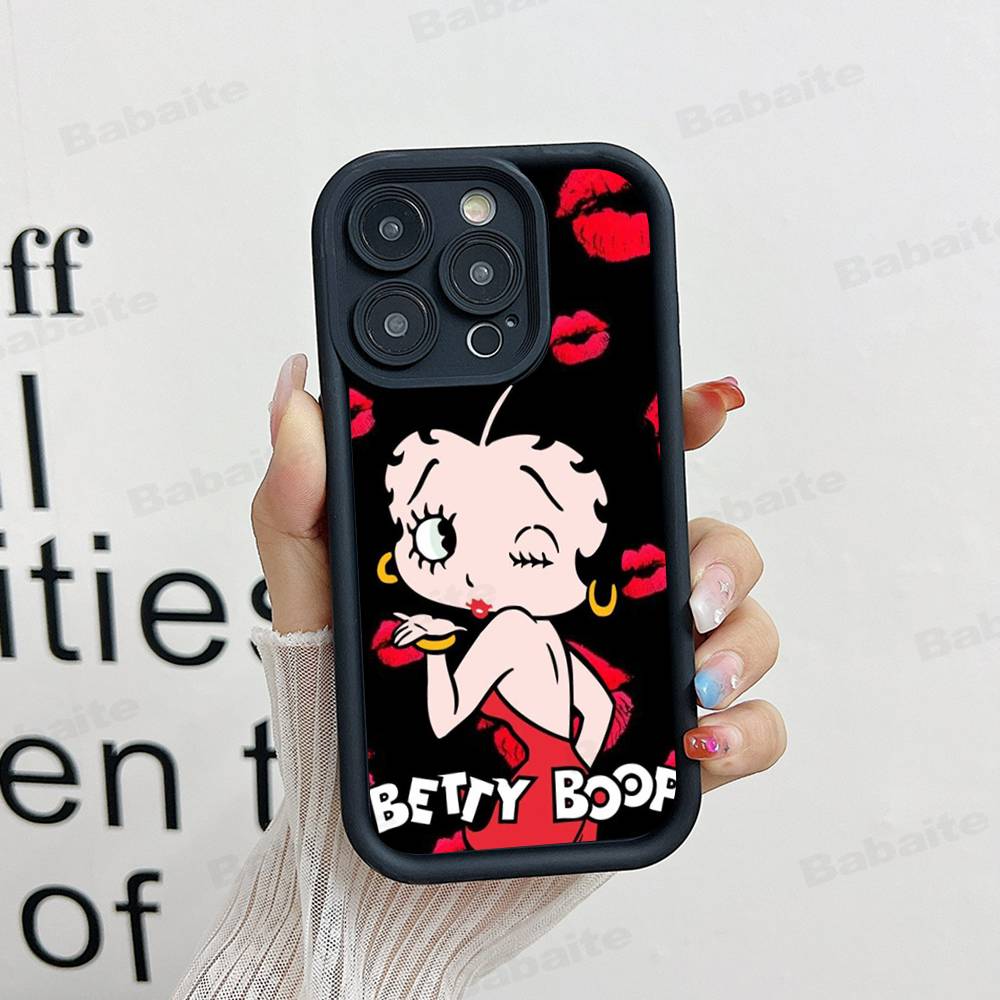 Sexy Girl B-Betty Boop Phone Case For IPhone 17 16 15 14 13 Pro Max Plus 12 11 Cover