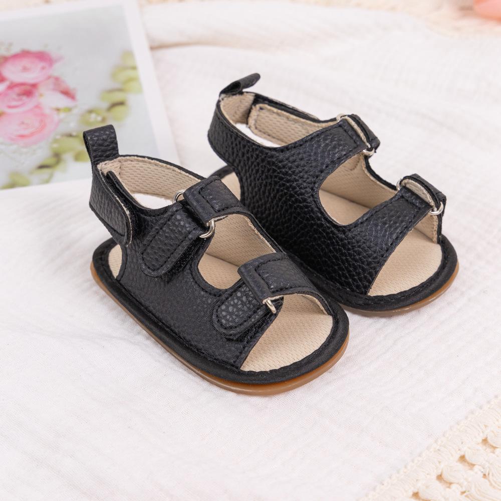 2025 Summer Casual Soft Sole PU Sandals with Velcro for Baby Boys & Girls - Breathable Toddler Shoes
