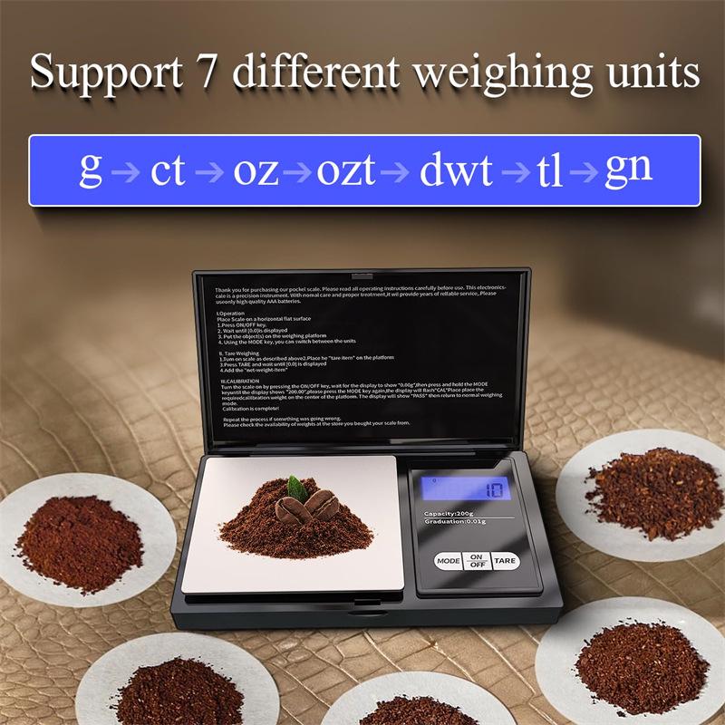 High Precision 0.01g Mini Pocket Gram Scale for Jewelry and Gold