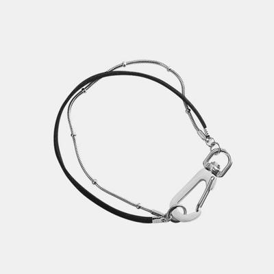 SQUAZ Leather String Bracelet Daily Two-Line Couple Fashion Bracelet SIDA198