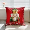 Decorative Pillows Nutcracker Soldier Home Decoration Fashion Cushions Covers 1Pc Cushion Cover Personalized Gifts Pillow Sofa