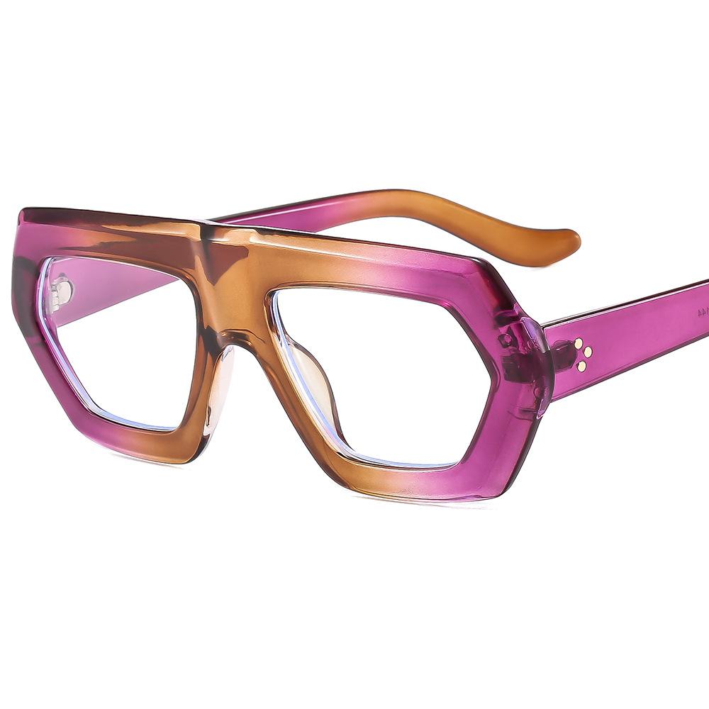 

Womens Thick Frame Reading Glasses Luxury Brand Designer Fashion Transparent Eyewear Finished Hyperopia Eyeglasses +2.25 0