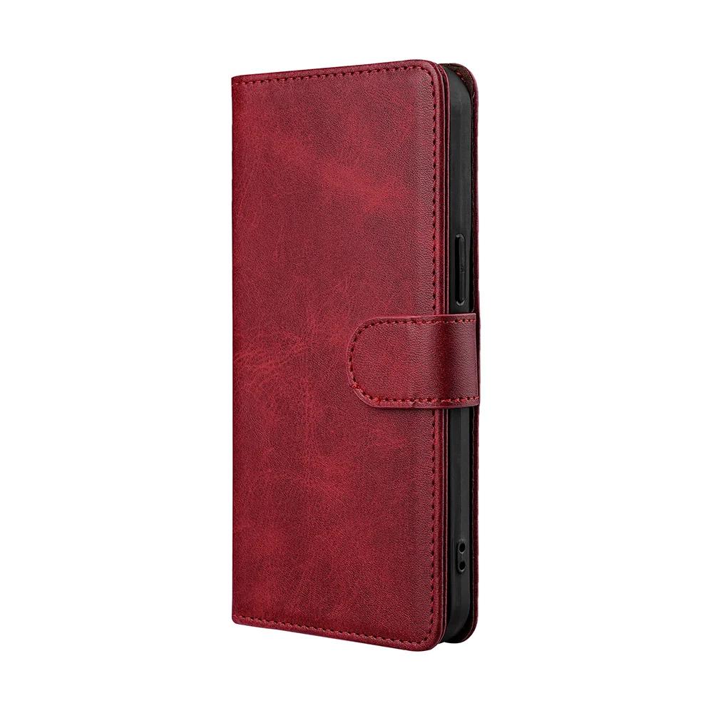 Business Book Style RFID Multi Card Cover For Oneplus 12 12R 11 11R 10 Pro 10T Magnetic Buckle Leather Flip Phone Case Coque