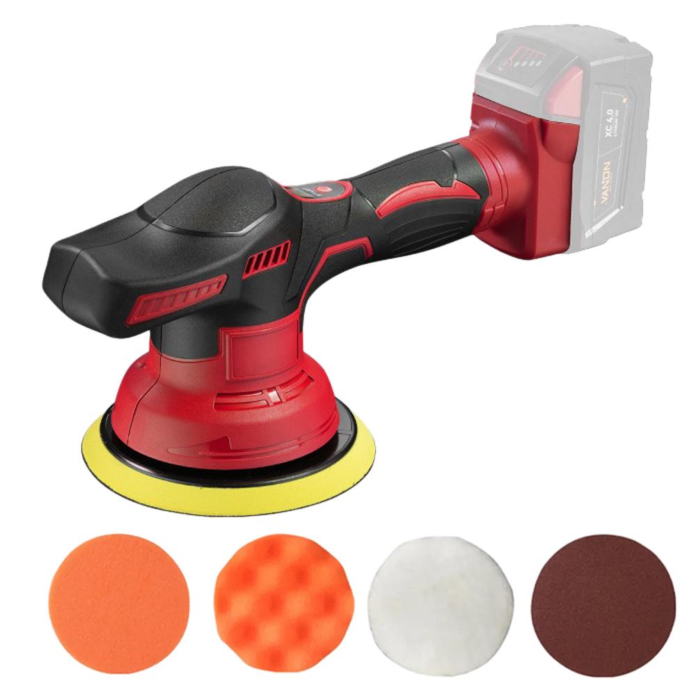 Polishing Machine Cordless Car Polisher Automobile Electric Waxing Repairing Wireless Sander Polish for Milwaukee Makita Battery