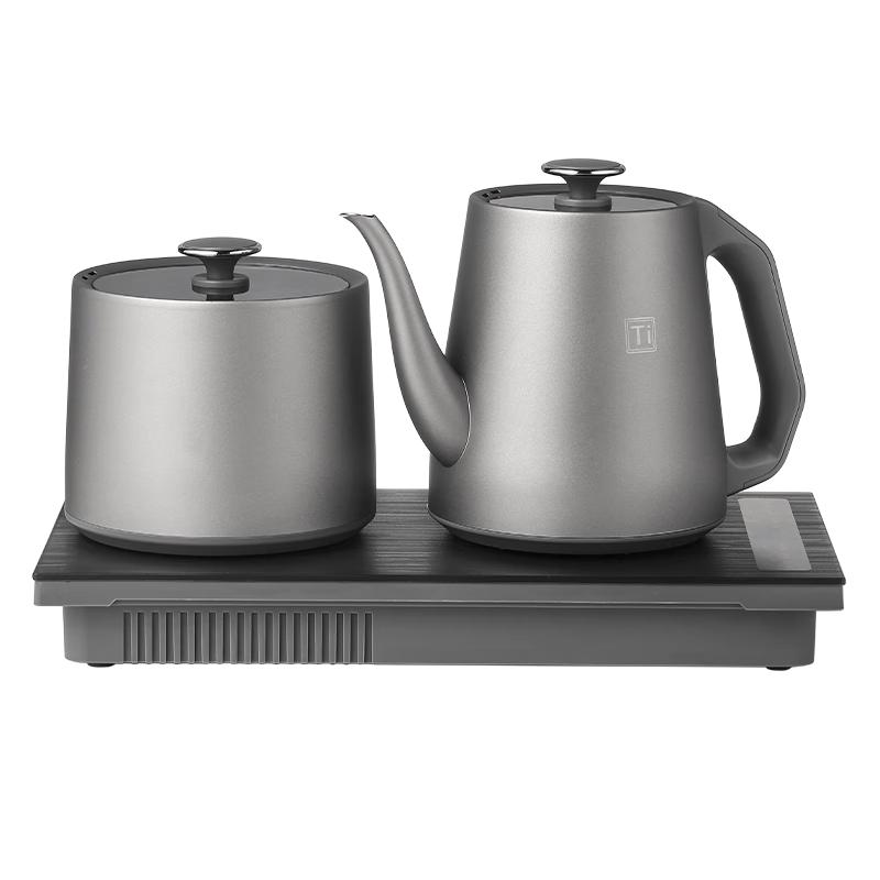 Biooner Pure Titanium Automatic Water Dispensing Electric Kettle Tea Station CN plug (adapter included)