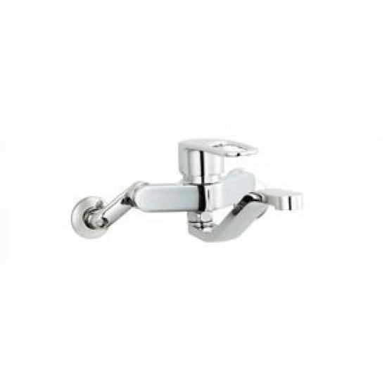 

INAX Chromare S Single Lever Mixer Faucet Model [SF-WM436SY] (Eco Handle) (Old Number SF-HB436SY)