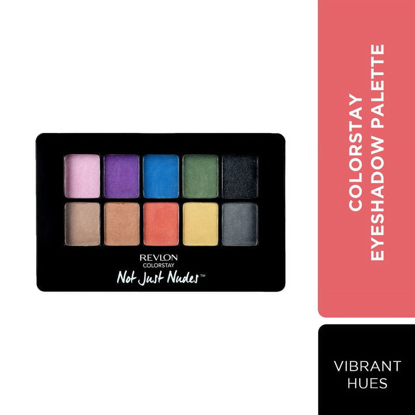 Revlon Colorstay Not Just Nudes Shadow Palette, Vibrant Hues