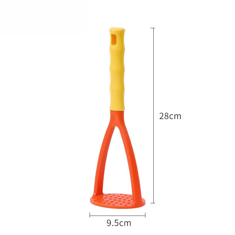 1 Pcs Pressed Potato Masher Puree Juice Maker Plastic Potato Tomato Pusher Smooth Mashed Potatoes Crusher Fruit Kitchen Tools