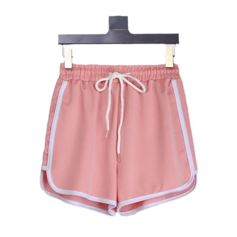 Letnie Cienkie Koreańskie Szorty Sportowe Damskie Trzypunktowe Spodenki do Biegania Luźne Casualowe Krótkie Szorty Hot Pants Odzież Spodnie Plażowe